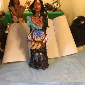 Ceramic handmade and hand painted Indian